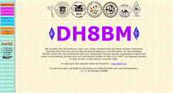 Desktop Screenshot of dh8bm.de